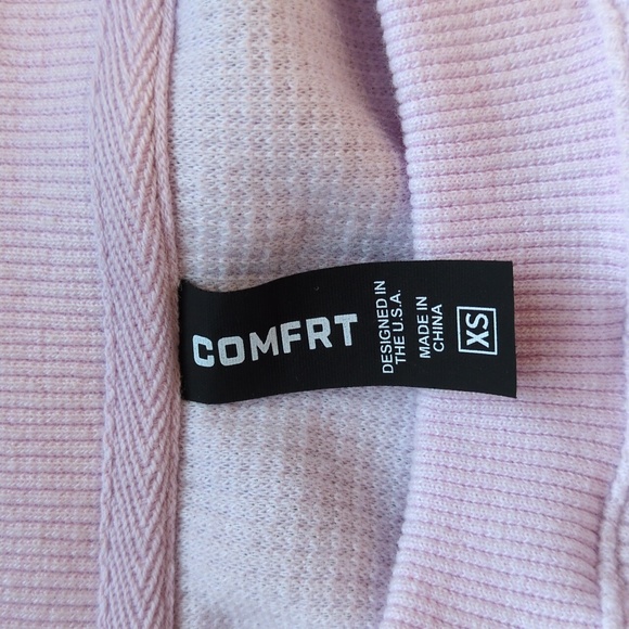 Comfrt Waffle Weave Sweatshirt Size XS - Picture 5 of 6